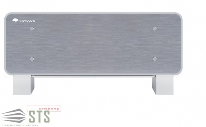 Пристінний фанкойл Mycond Silver Glass Low MC-SGL-400T2 1.10 хол*1.60 тепл кВт