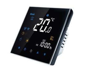 Thermo Alliance Провiдний тиждневий термостат(16A+NTC) з WiFi BHT-3000-GBLW