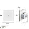 Thermo Alliance Контролер для бойлера (16А) з WiFi WS-EU-BW - Зображення 2