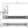 Пристінний тонкий фанкойл SILENT MCFS-300T2 3.10 хол*6.3 тепл кВт - Зображення 3